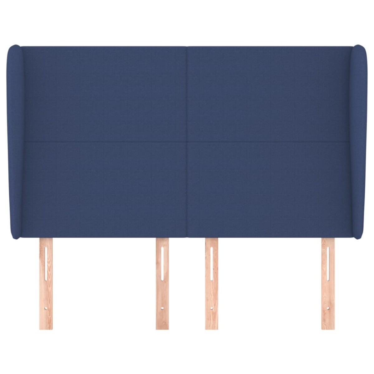 vidaXL Κεφαλάρι με Πτερύγια Μπλε 147x23x118/128 εκ. Υφασμάτινο