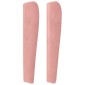 vidaXL Κεφαλάρι με Πτερύγια Ροζ 103x23x118/128 εκ. Βελούδινο
