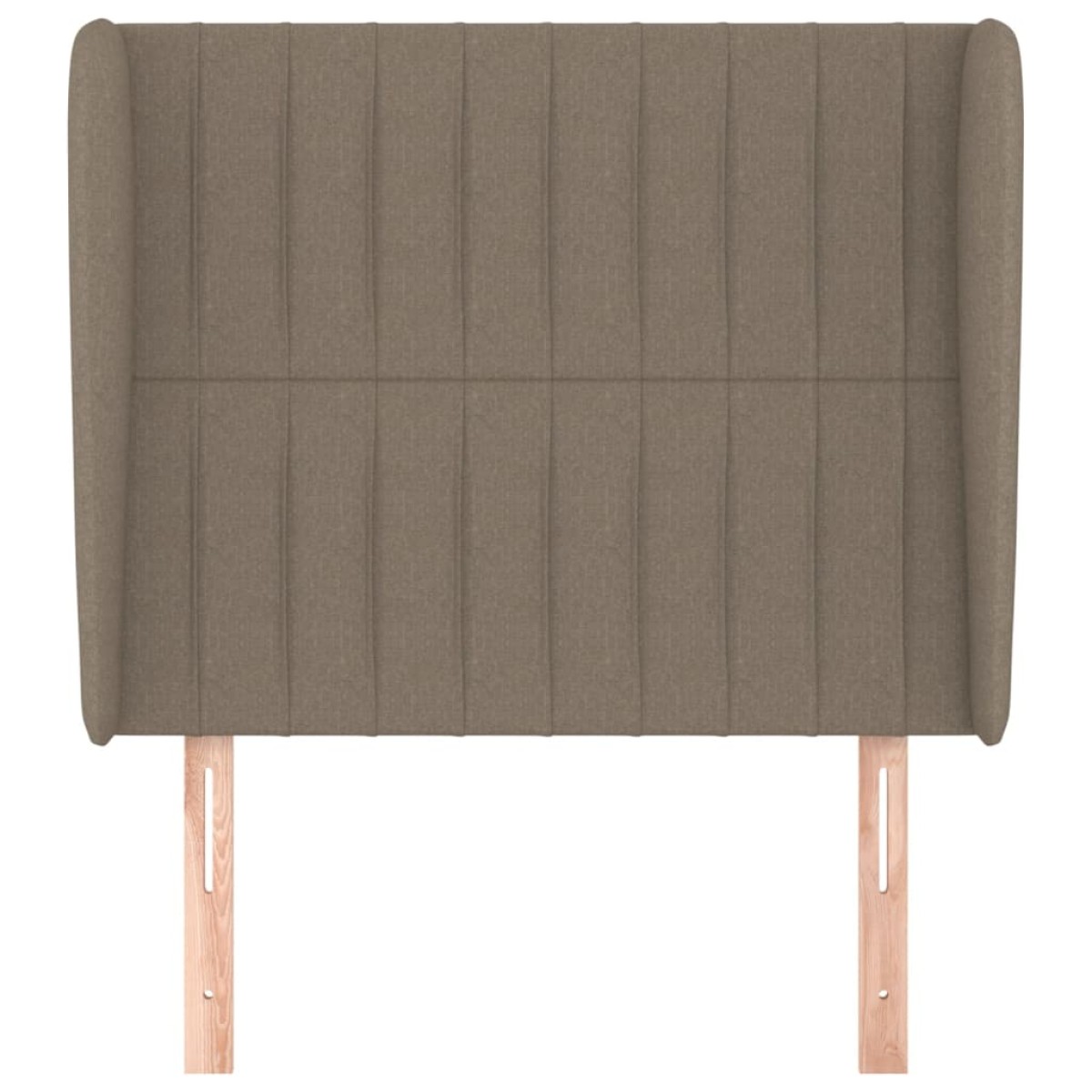 vidaXL Κεφαλάρι με Πτερύγια Taupe 93 x 23 x 118/128 εκ. Υφασμάτινο