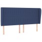 vidaXL Κεφαλάρι με Πτερύγια Μπλε 183x23x118/128 εκ. Υφασμάτινο