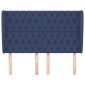 vidaXL Κεφαλάρι με Πτερύγια Μπλε 163x23x118/128 εκ. Υφασμάτινο