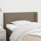vidaXL Κεφαλάρι με Πτερύγια Taupe 83x16x78/88 εκ. Υφασμάτινο