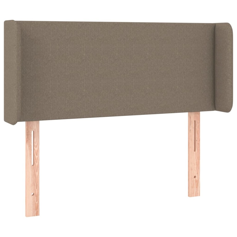 vidaXL Κεφαλάρι με Πτερύγια Taupe 93x16x78/88 εκ. Υφασμάτινο