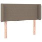 vidaXL Κεφαλάρι με Πτερύγια Taupe 93x16x78/88 εκ. Υφασμάτινο