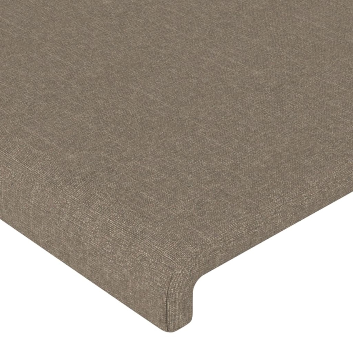vidaXL Κεφαλάρι με Πτερύγια Taupe 147x16x78/88 εκ. Υφασμάτινο