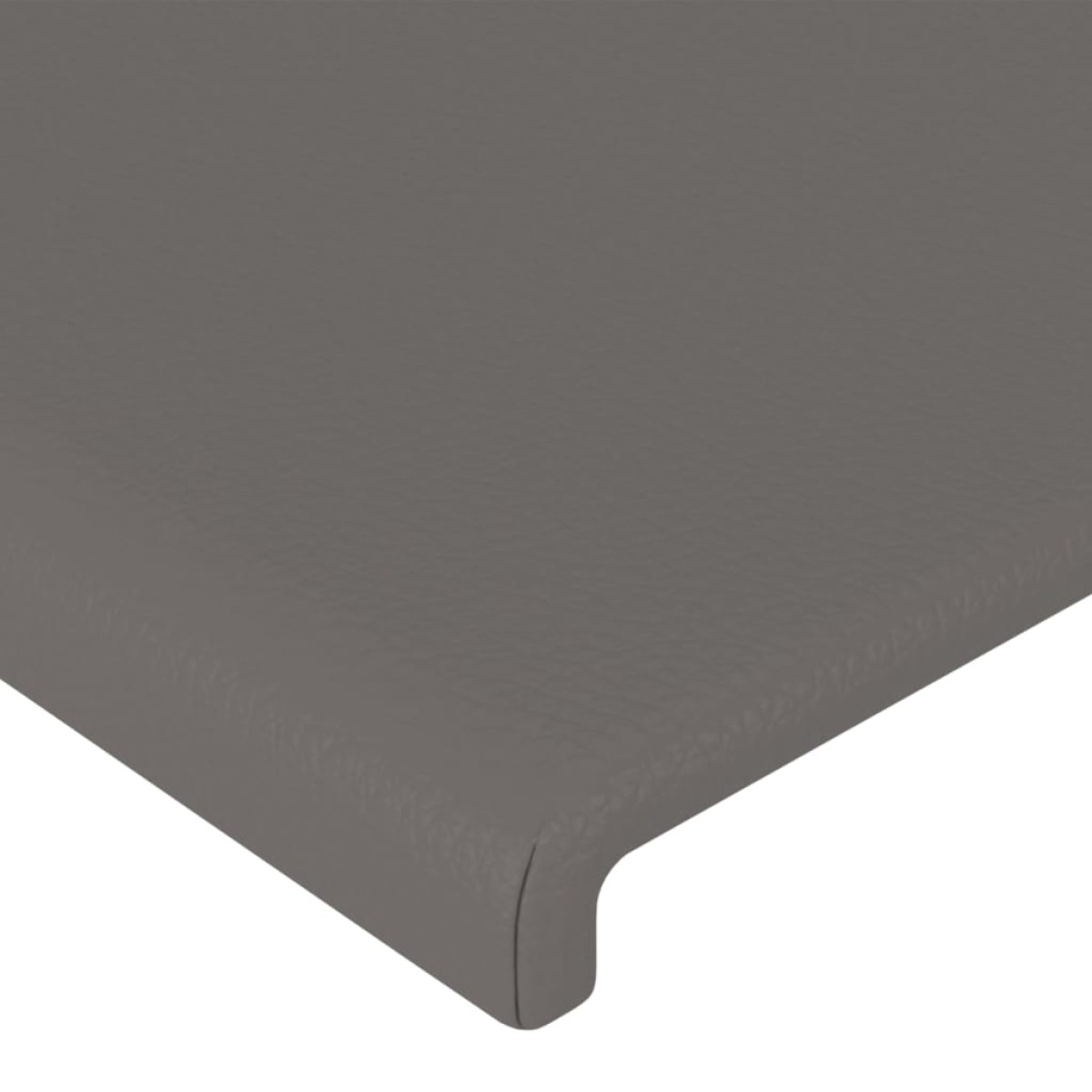 vidaXL Κεφαλάρι με Πτερύγια Γκρι 103x16x78/88 εκ. Συνθετικό Δέρμα