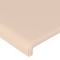 vidaXL Κεφαλάρι με Πτερύγια Καπουτσίνο 147x16x78/88εκ. Συνθετικό Δέρμα