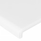 vidaXL Κεφαλάρι με Πτερύγια Λευκό 183x16x78/88 εκ. Συνθετικό Δέρμα