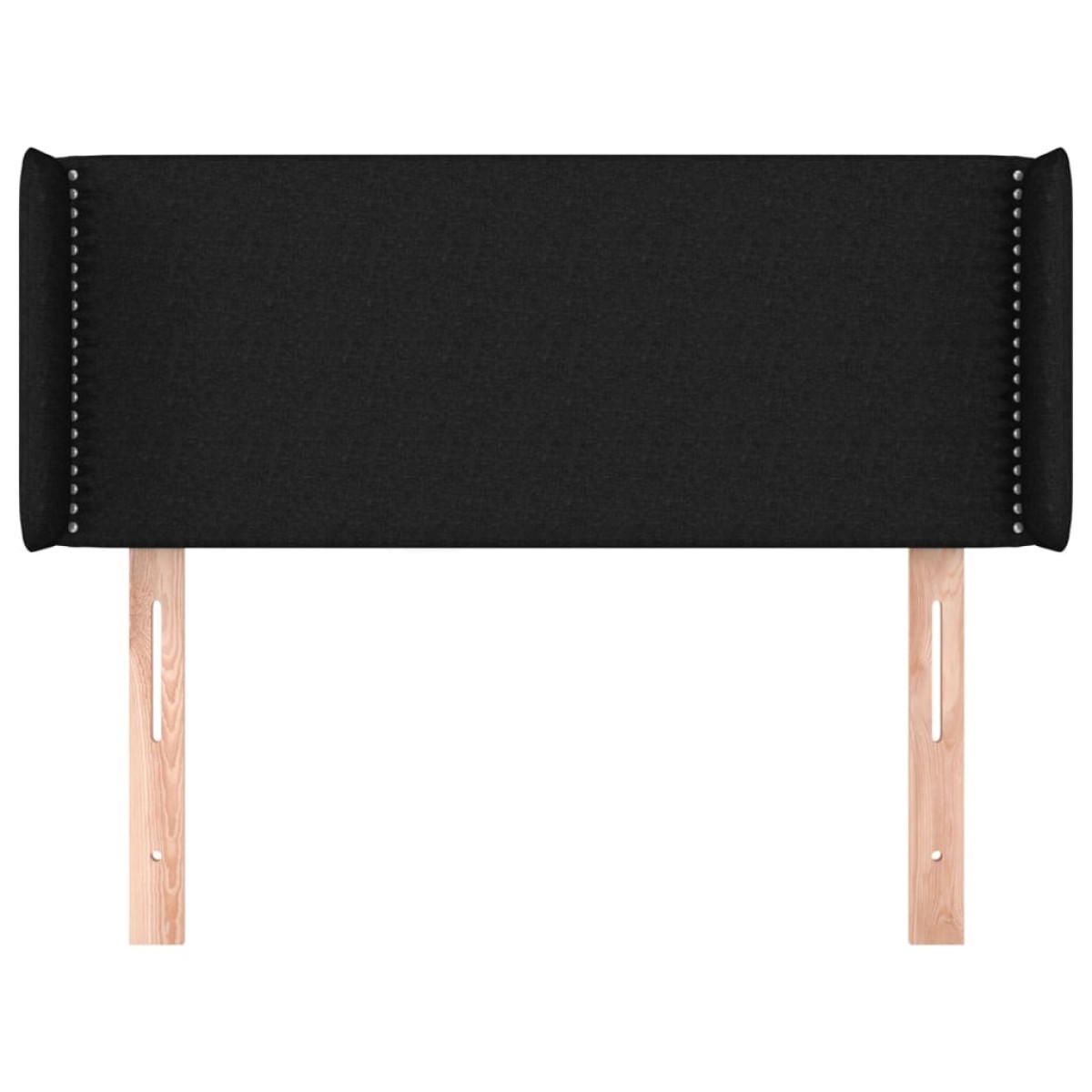 vidaXL Κεφαλάρι με Πτερύγια Μαύρο 83x16x78/88 εκ. Υφασμάτινο