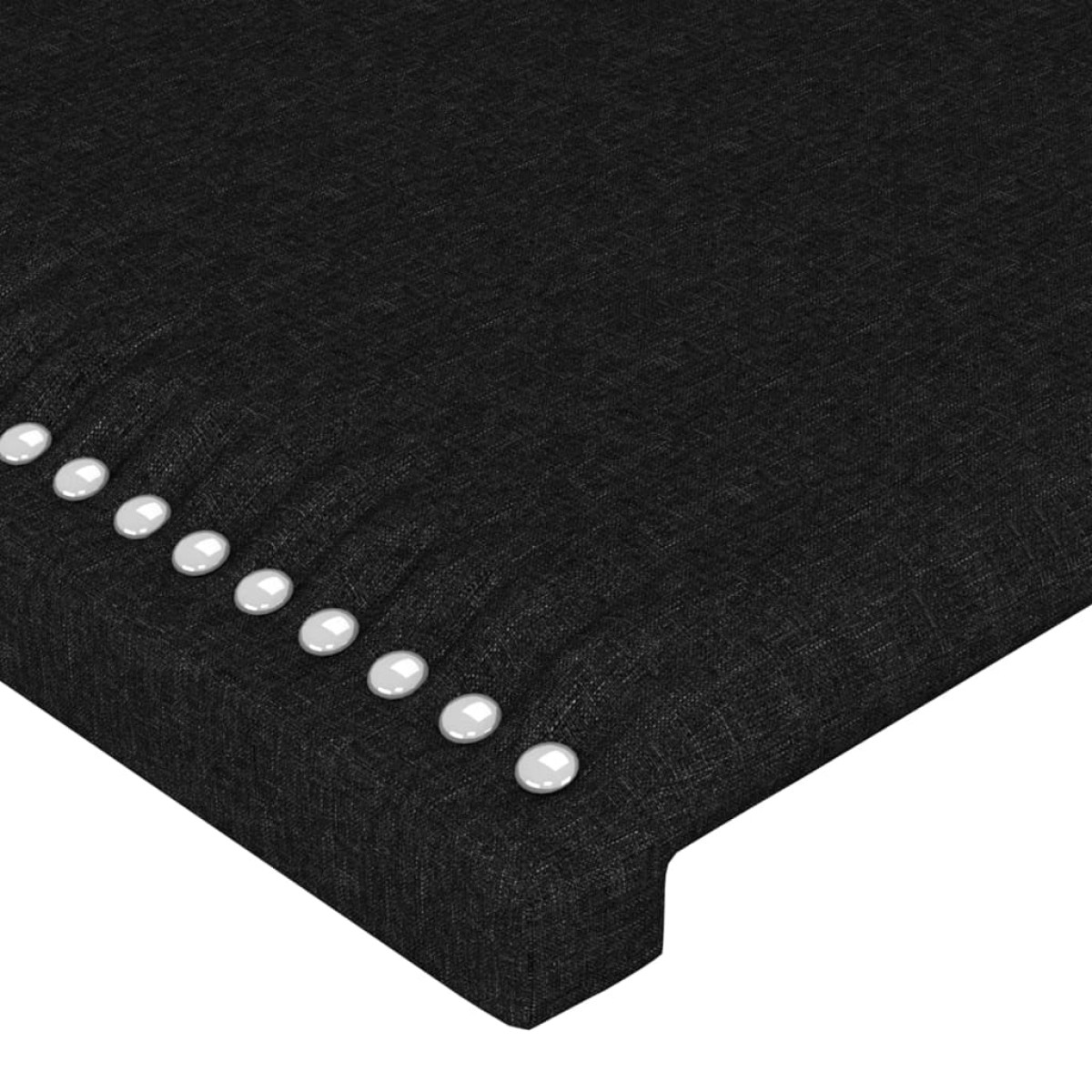 vidaXL Κεφαλάρι με Πτερύγια Μαύρο 83x16x78/88 εκ. Υφασμάτινο