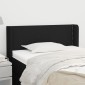 vidaXL Κεφαλάρι με Πτερύγια Μαύρο 83x16x78/88 εκ. Υφασμάτινο