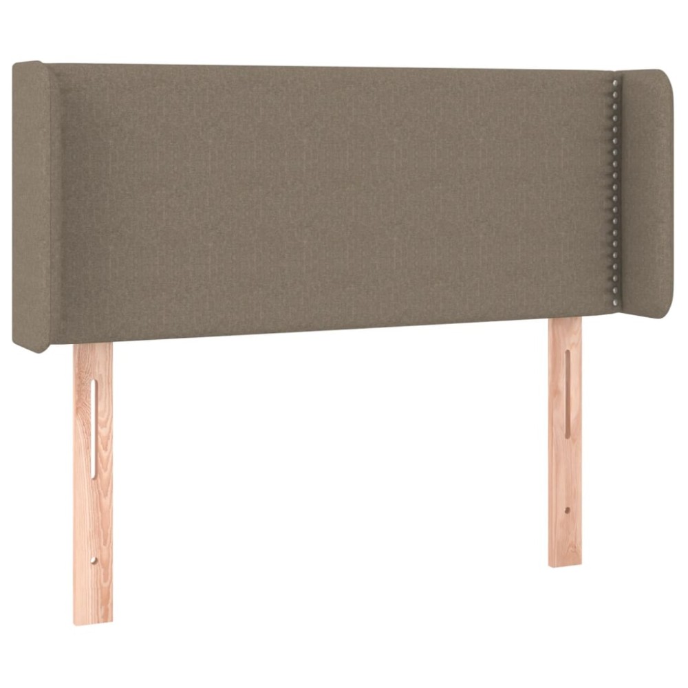 vidaXL Κεφαλάρι με Πτερύγια Taupe 93x16x78/88 εκ. Υφασμάτινο