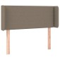 vidaXL Κεφαλάρι με Πτερύγια Taupe 93x16x78/88 εκ. Υφασμάτινο