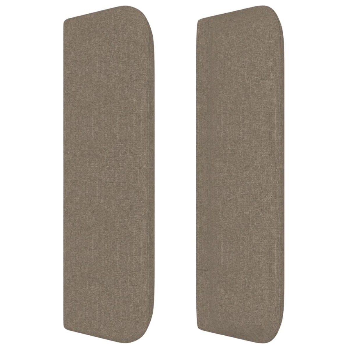 vidaXL Κεφαλάρι με Πτερύγια Taupe 93x16x78/88 εκ. Υφασμάτινο