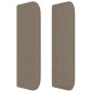 vidaXL Κεφαλάρι με Πτερύγια Taupe 93x16x78/88 εκ. Υφασμάτινο