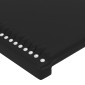 vidaXL Κεφαλάρι με Πτερύγια Μαύρο 103x16x78/88 εκ. Συνθετικό Δέρμα