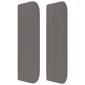 vidaXL Κεφαλάρι με Πτερύγια Γκρι 147x16x78/88 εκ. Συνθετικό Δέρμα