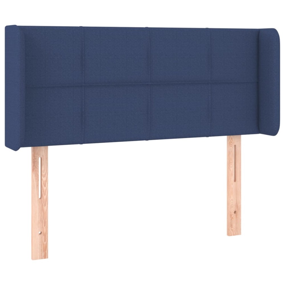vidaXL Κεφαλάρι με Πτερύγια Μπλε 83x16x78/88 εκ. Υφασμάτινο
