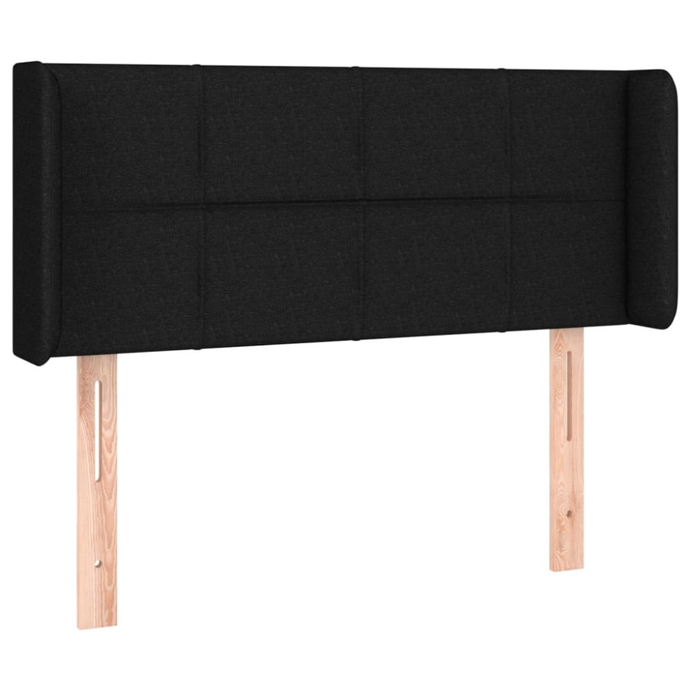 vidaXL Κεφαλάρι με Πτερύγια Ανοιχτό Γκρι 93x16x78/88 εκ. Υφασμάτινο