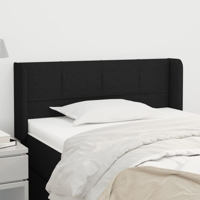 vidaXL Κεφαλάρι με Πτερύγια Ανοιχτό Γκρι 93x16x78/88 εκ. Υφασμάτινο