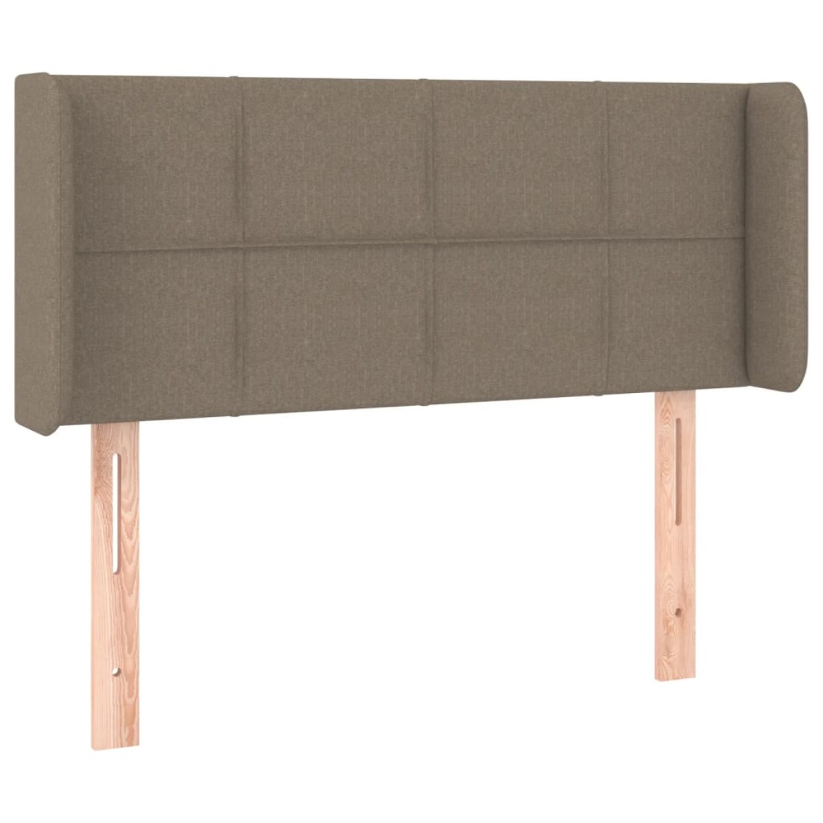 vidaXL Κεφαλάρι με Πτερύγια Taupe 93x16x78/88 εκ. Υφασμάτινο