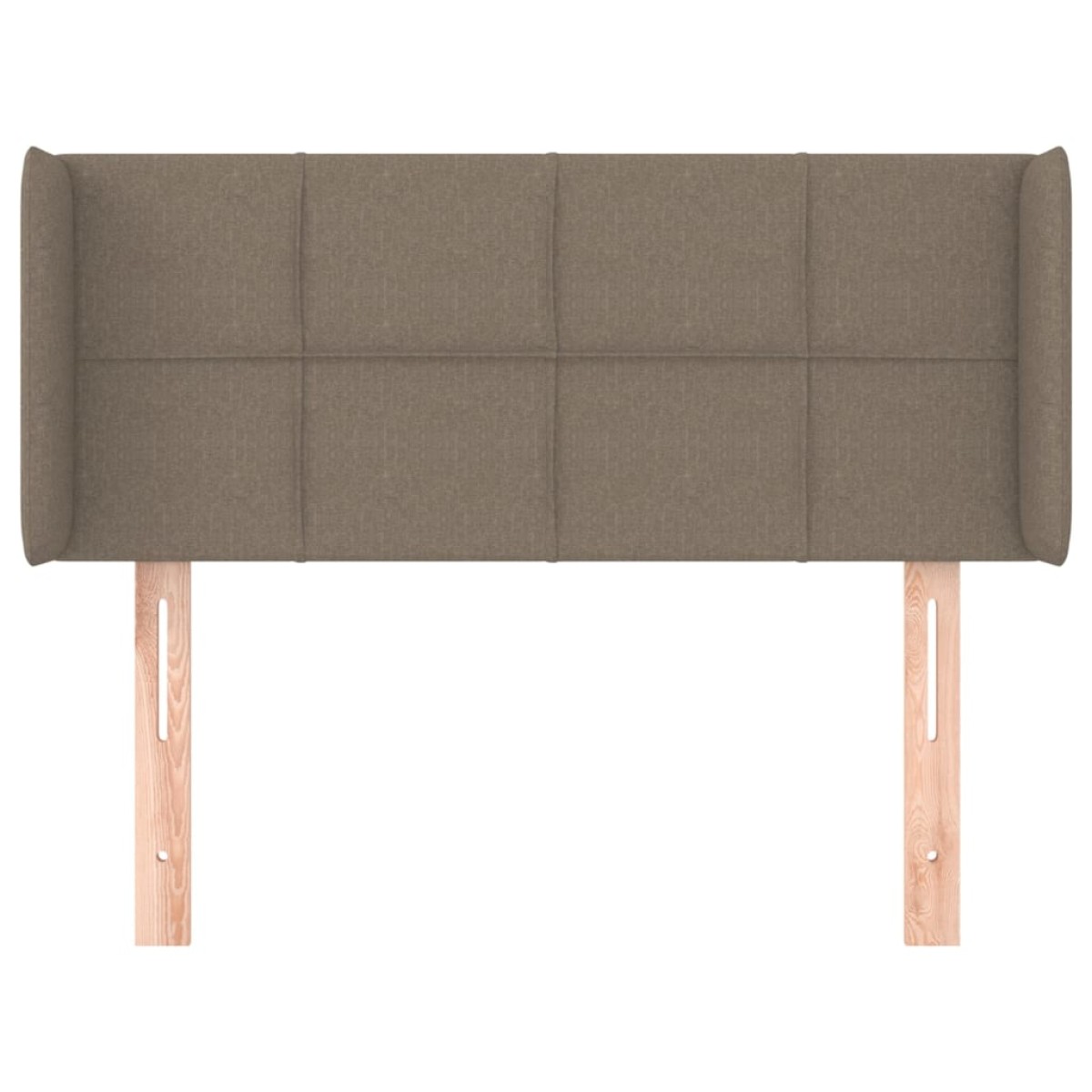 vidaXL Κεφαλάρι με Πτερύγια Taupe 93x16x78/88 εκ. Υφασμάτινο