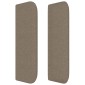 vidaXL Κεφαλάρι με Πτερύγια Taupe 147x16x78/88 εκ. Υφασμάτινο