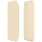 vidaXL Κεφαλάρι με Πτερύγια Κρεμ 163x16x78/88 εκ. Υφασμάτινο