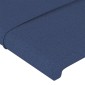 vidaXL Κεφαλάρι με Πτερύγια Μπλε 183x16x78/88 εκ. Υφασμάτινο