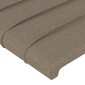 vidaXL Κεφαλάρι με Πτερύγια Taupe 93x16x78/88 εκ. Υφασμάτινο