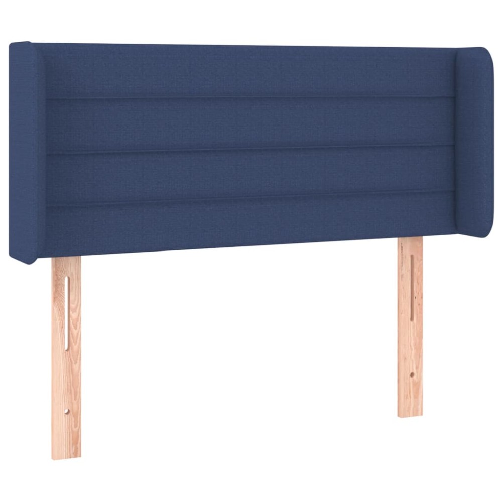 vidaXL Κεφαλάρι με Πτερύγια Μπλε 93x16x78/88 εκ. Υφασμάτινο