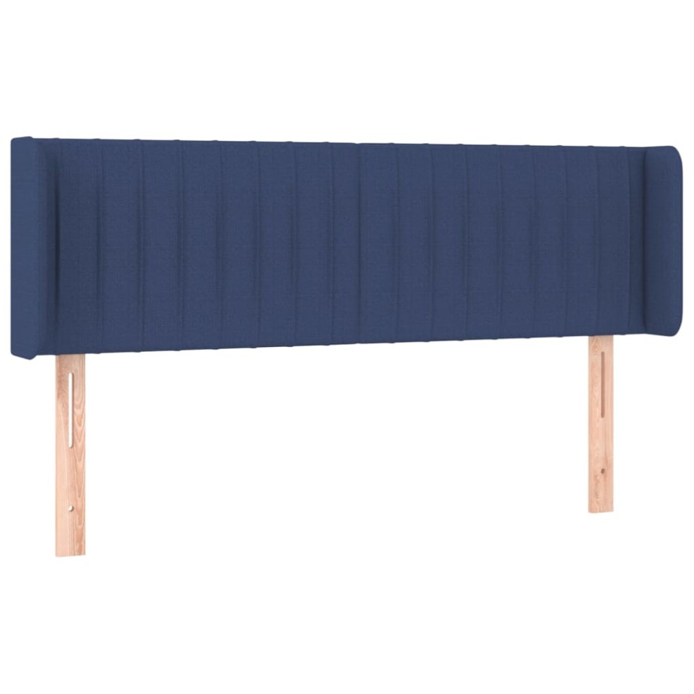 vidaXL Κεφαλάρι με Πτερύγια Μπλε 147x16x78/88 εκ. Υφασμάτινο