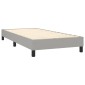 vidaXL Πλαίσιο Κρεβατιού Boxspring Ανοιχτό Γκρι 80x200 εκ. Υφασμάτινο