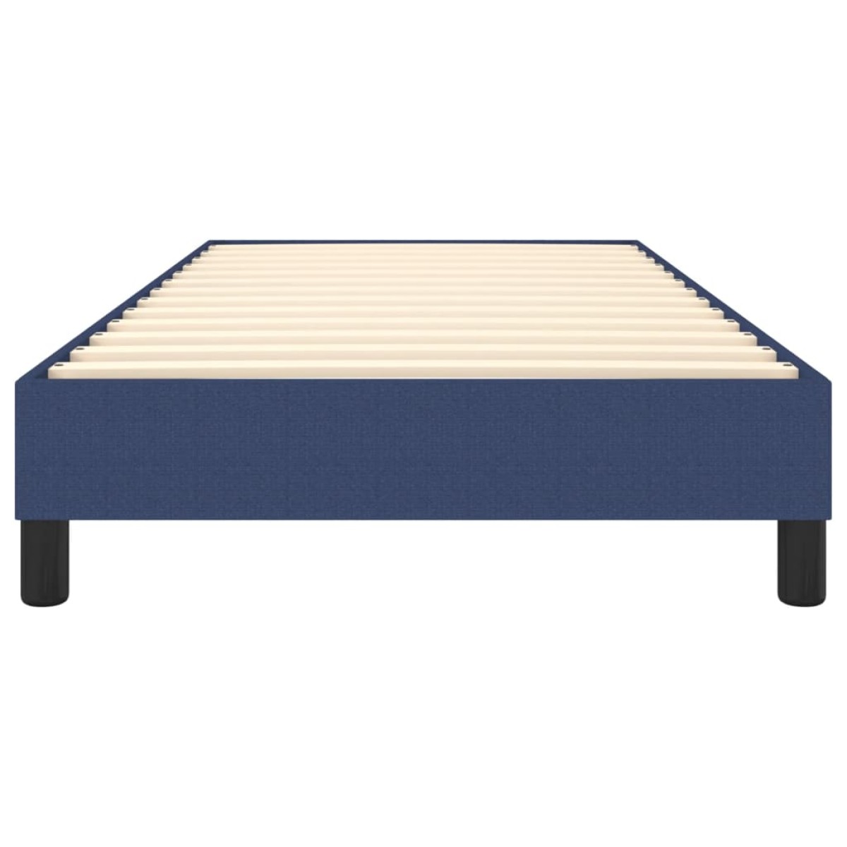 vidaXL Πλαίσιο Κρεβατιού Boxspring Μπλε 80 x 200 εκ. Υφασμάτινο