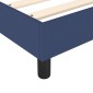 vidaXL Πλαίσιο Κρεβατιού Boxspring Μπλε 80 x 200 εκ. Υφασμάτινο
