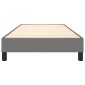vidaXL Πλαίσιο Κρεβατιού Boxspring Σκούρο Γκρι 90 x 200 εκ. Υφασμάτινο