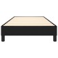 vidaXL Πλαίσιο Κρεβατιού Boxspring Μαύρο 90 x 200 εκ. Υφασμάτινο