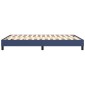 vidaXL Πλαίσιο Κρεβατιού Boxspring Μπλε 140x200 εκ. Υφασμάτινο