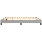 vidaXL Πλαίσιο Κρεβατιού Boxspring Ανοιχτό Γκρι 160x200 εκ. Υφασμάτινο