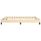 vidaXL Πλαίσιο Κρεβατιού Boxspring Κρεμ 160x200 εκ. Υφασμάτινο
