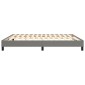 vidaXL Πλαίσιο Κρεβατιού Boxspring Σκούρο Γκρι 180x200 εκ. Υφασμάτινο