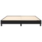 vidaXL Πλαίσιο Κρεβατιού Boxspring Μαύρο 180x200 εκ. Υφασμάτινο