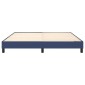vidaXL Πλαίσιο Κρεβατιού Boxspring Μπλε 180x200 εκ. Υφασμάτινο