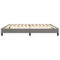 vidaXL Πλαίσιο Κρεβατιού Boxspring Σκούρο Γκρι 200x200 εκ. Υφασμάτινο