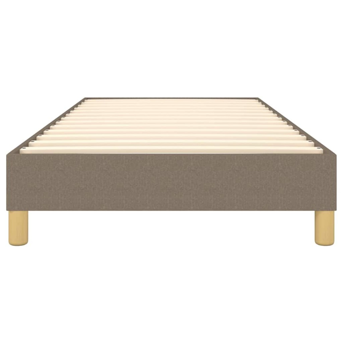 vidaXL Πλαίσιο Κρεβατιού Boxspring Taupe 80 x 200 εκ. Υφασμάτινο