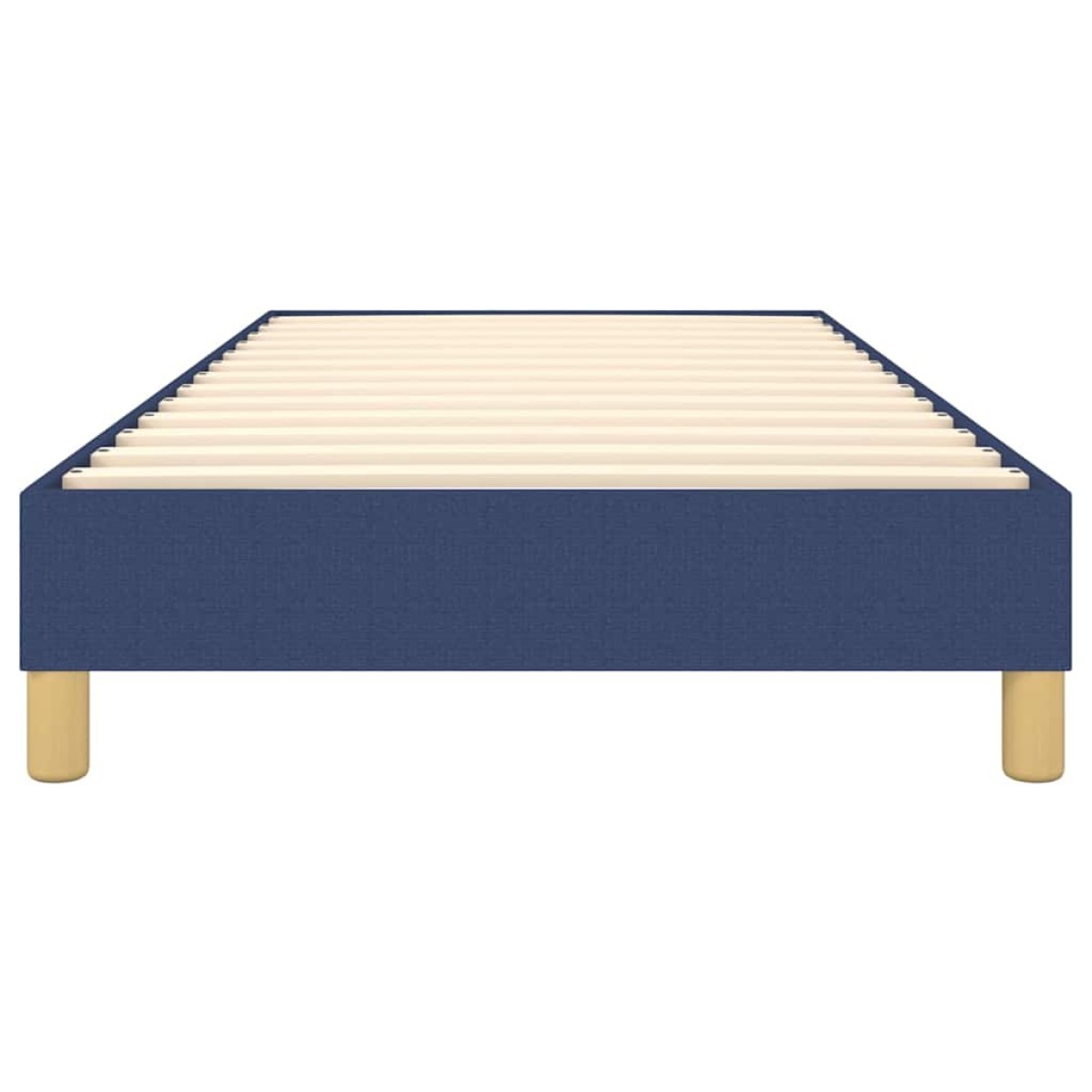 vidaXL Πλαίσιο Κρεβατιού Boxspring Μπλε 80 x 200 εκ. Υφασμάτινο