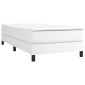 vidaXL Πλαίσιο Κρεβατιού Boxspring Λευκό 80 x 200 εκ. Συνθετικό Δέρμα
