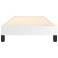 vidaXL Πλαίσιο Κρεβατιού Boxspring Λευκό 90x190 εκ. Συνθετικό Δέρμα