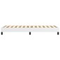 vidaXL Πλαίσιο Κρεβατιού Boxspring Λευκό 90x190 εκ. Συνθετικό Δέρμα
