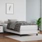 vidaXL Πλαίσιο Κρεβατιού Boxspring Λευκό 90x200 εκ. Συνθετικό Δέρμα